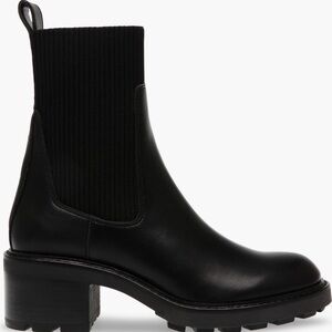 Steve Madden Black Kiley Platform Bootie